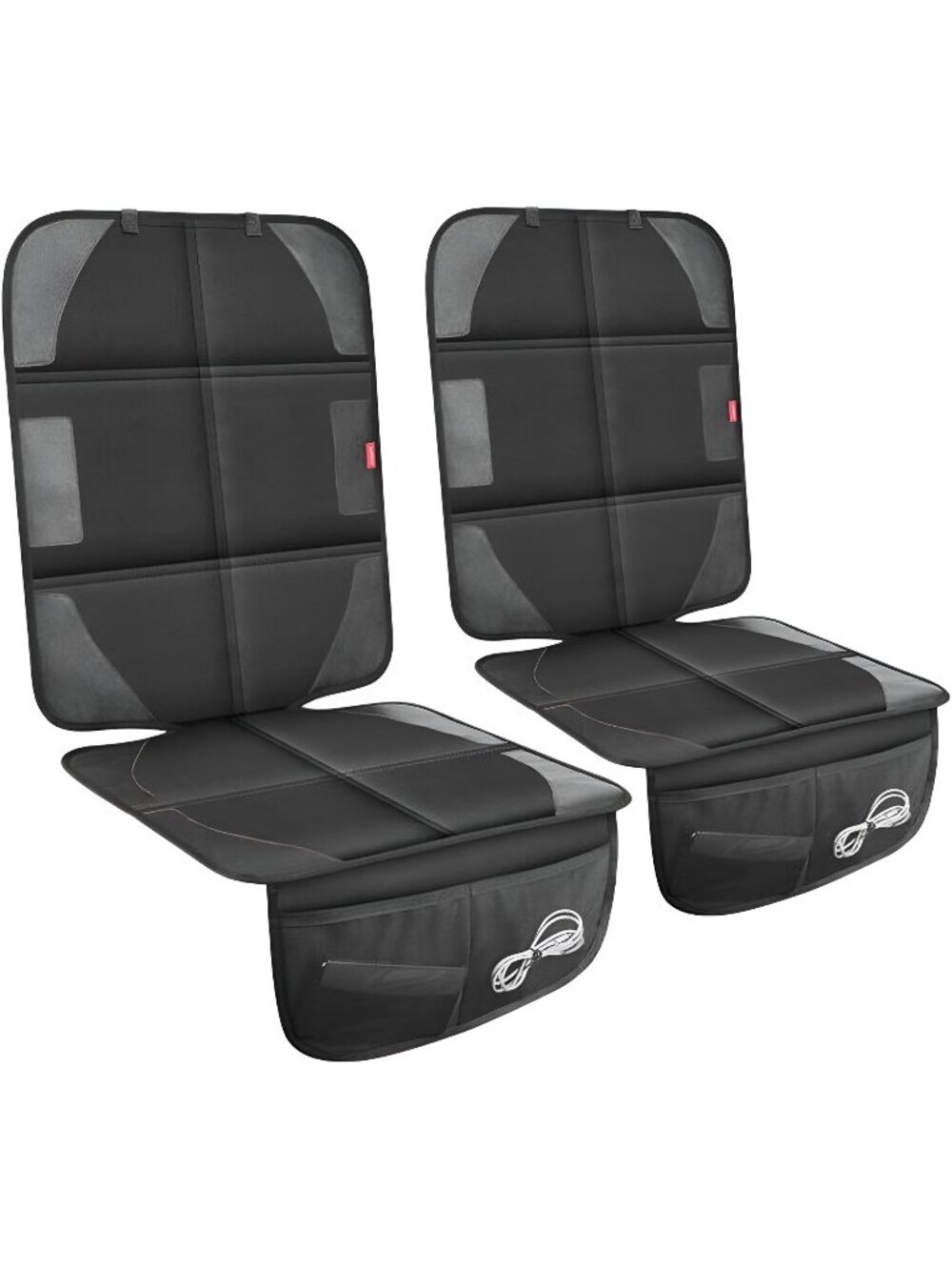 Car Seat Protector with Thickest Padding,Waterproof 600D Fabric Child Baby Seat